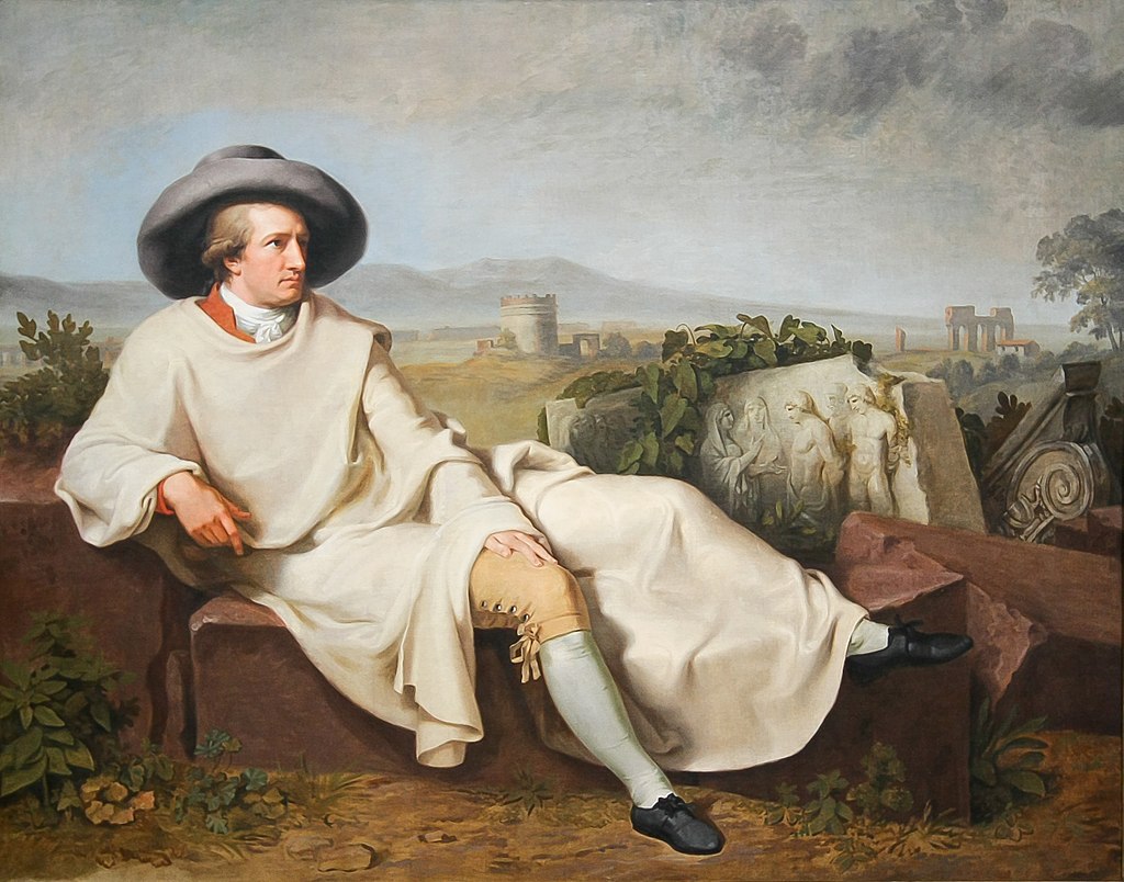 Goethe en la campiña
