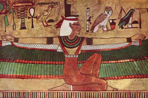 El ankh y la diosa Isis