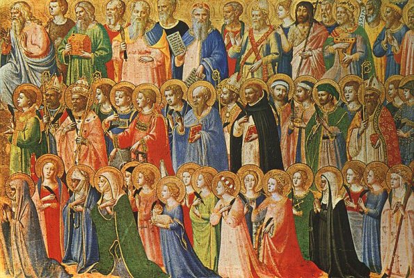 Todos los Santos, pintura de Fra Angelico